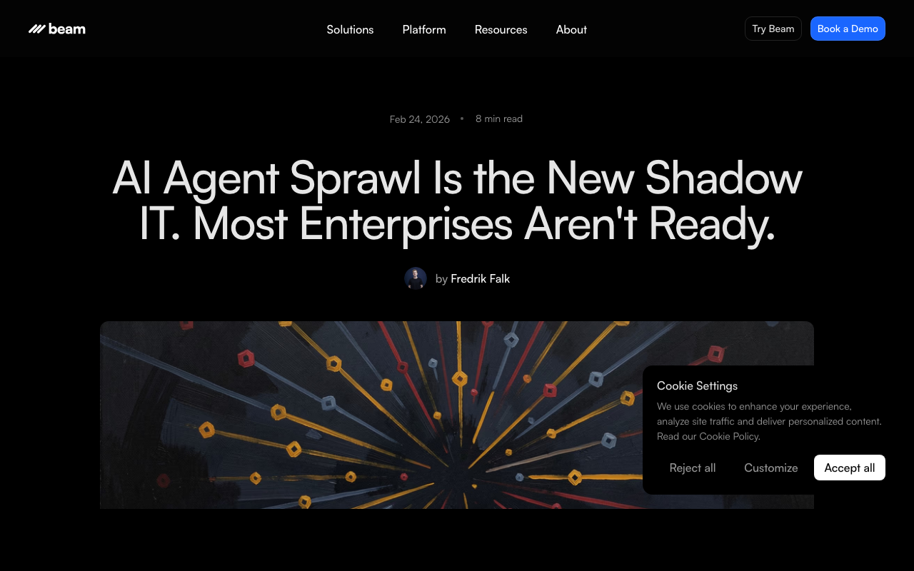 AI agent sprawl is the new shadow IT: most enterprises can't answer how many agents are running